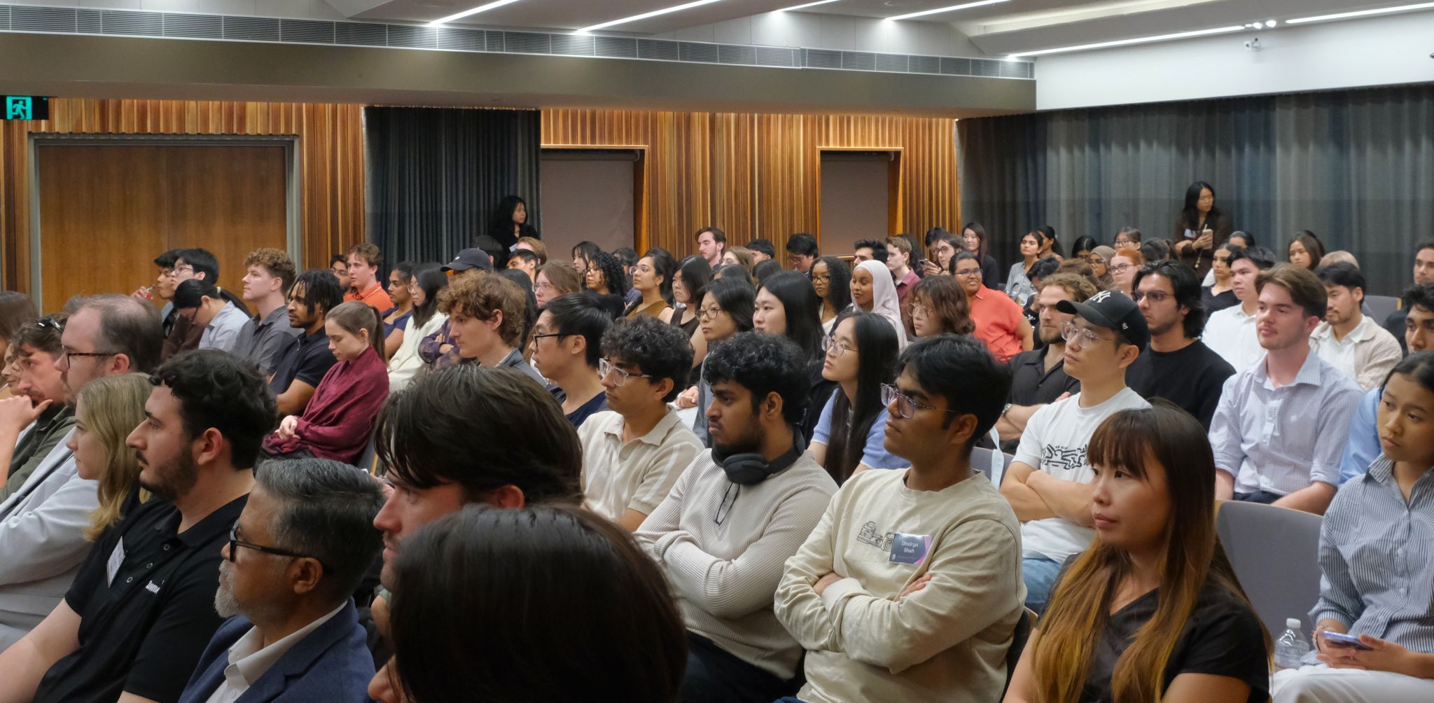 Attendees at the AIML and BANDS Industry Night